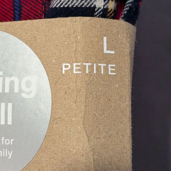 Gap Body Flannel PJ Set Large Petite 100% Cotton  NWT - Picture 11 of 11